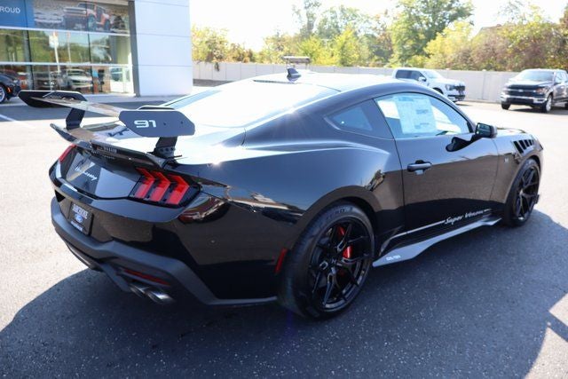 2025 Ford Mustang — rear three-quarter view