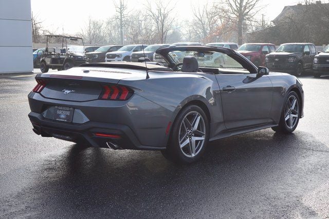 2026 Ford Mustang — rear three-quarter view