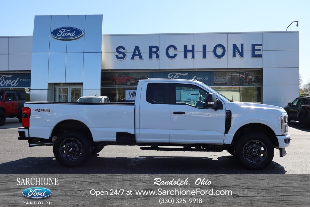 2026 Ford F-350SD XL in Oxford White — front three-quarter view