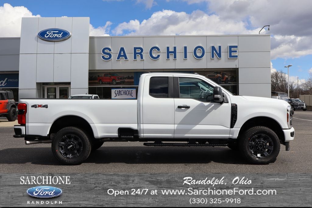 2026 Ford F-350SD XL in Oxford White — front three-quarter view