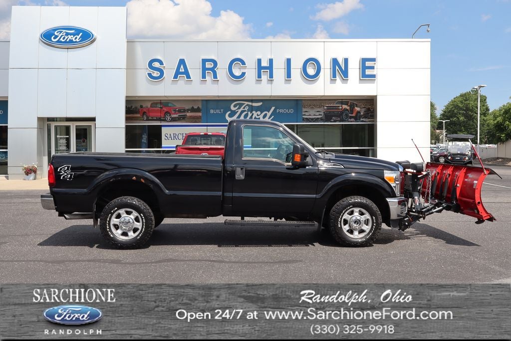 2016 Ford F-250SD XLT in Shadow Black — front three-quarter view