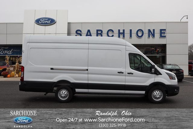 2026 Ford Transit-350 HR in Oxford White — front three-quarter view